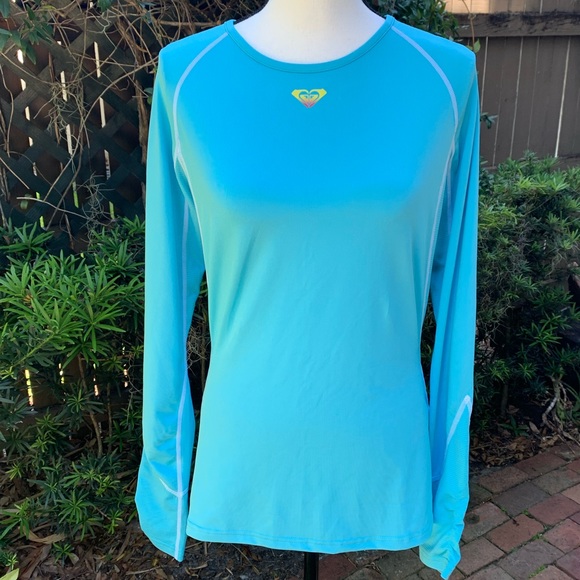 Roxy Tops - Roxy Athletix Large Long Sleeve Athletic Shirt